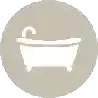 icon of a deep soaking bathtub 